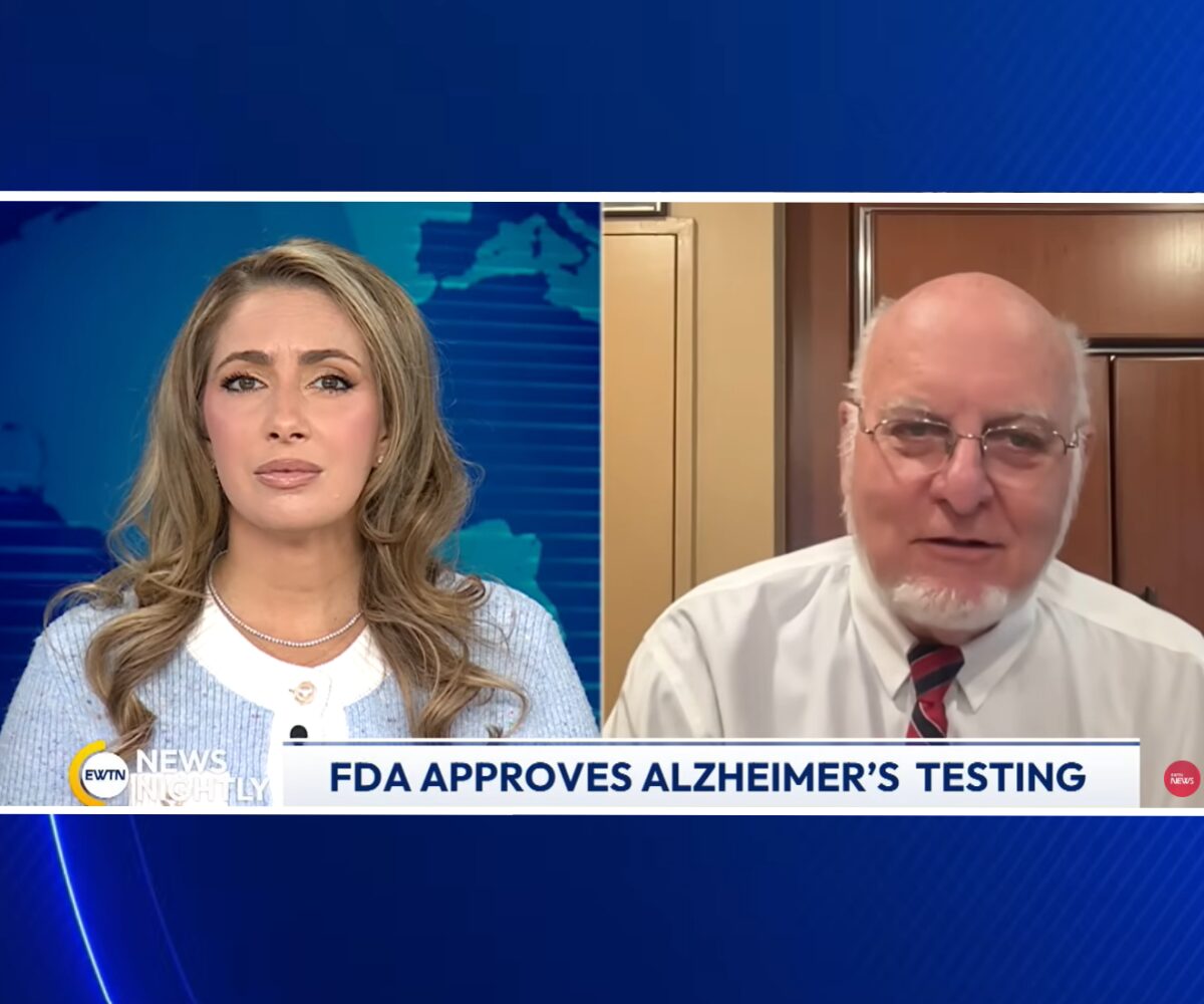 EWTN News Nightly | Dr. Robert Redfield discusses Alzheimer’s Advances